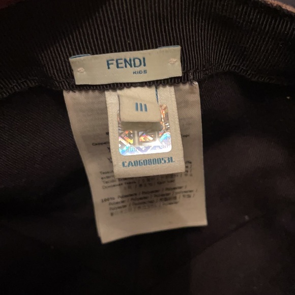 Fendi Kids Baseball Cap - Picture 2 of 4
